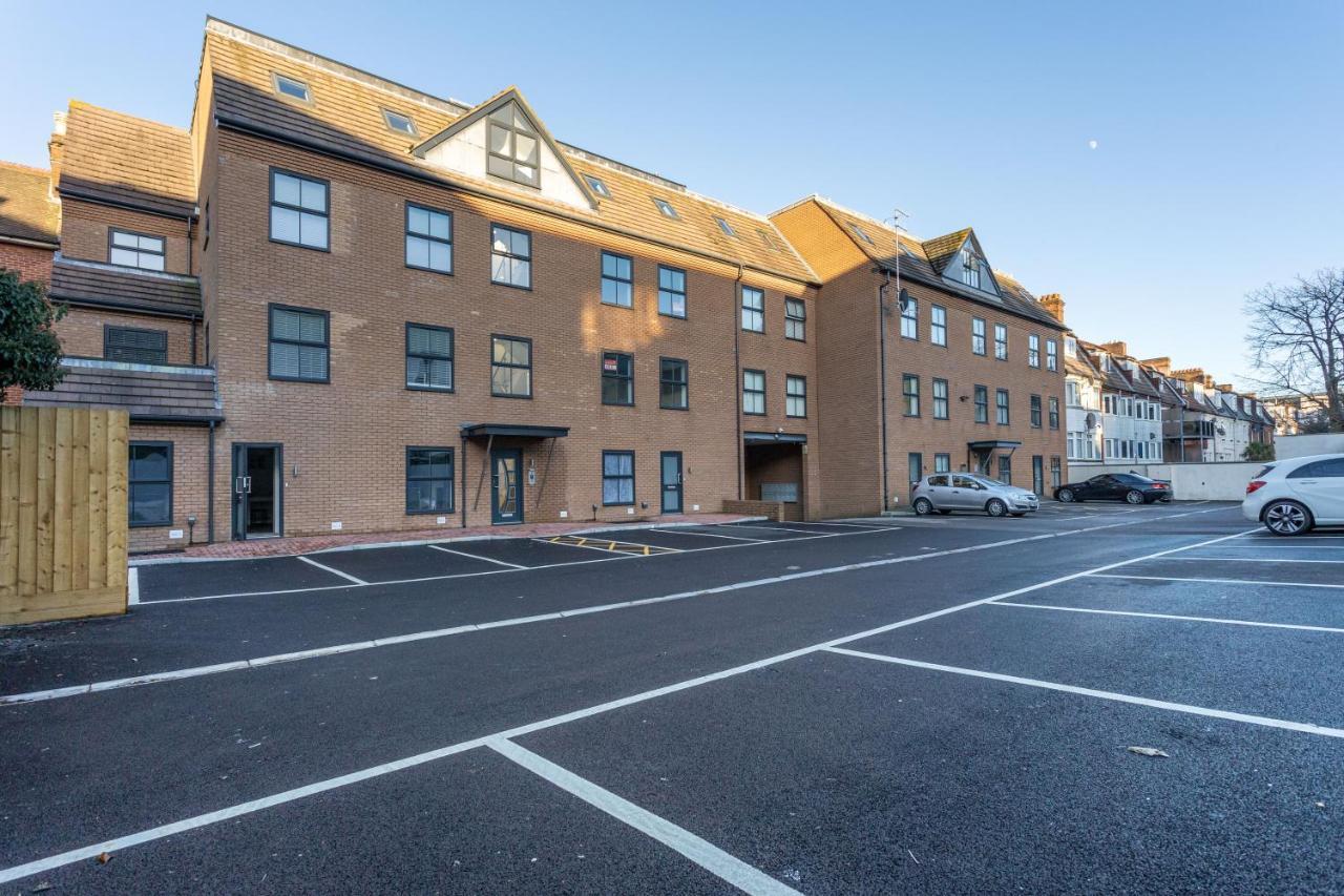 Lovely One Bed Duplex Flat Bournemouth Exterior foto
